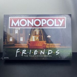 USAopoly Friends Monopoly Television Series Edition Board Game New Sealed